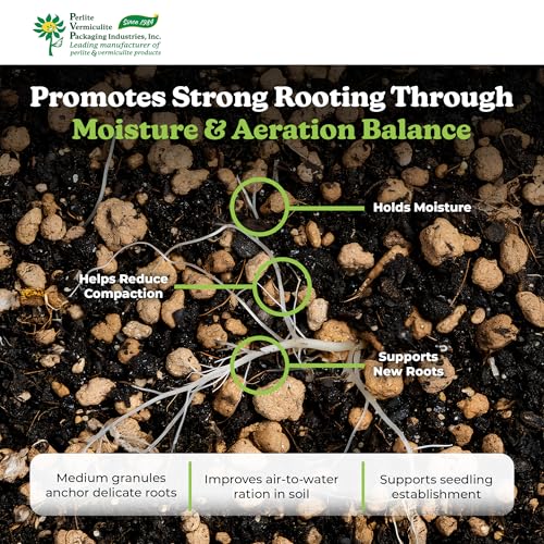 PVP Industries 4 Cubic Feet of Medium Vermiculite - Professional Grade Soil Conditioner and Additive for Seed Germination, Rooting, Hydroponics and Greenhouse or Garden Use - view 4