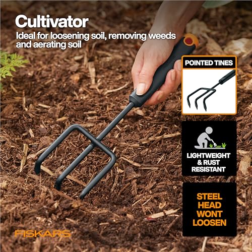 6-Piece Vegetable Gardening Essentials Tool Set w/Garden Shears - view 3