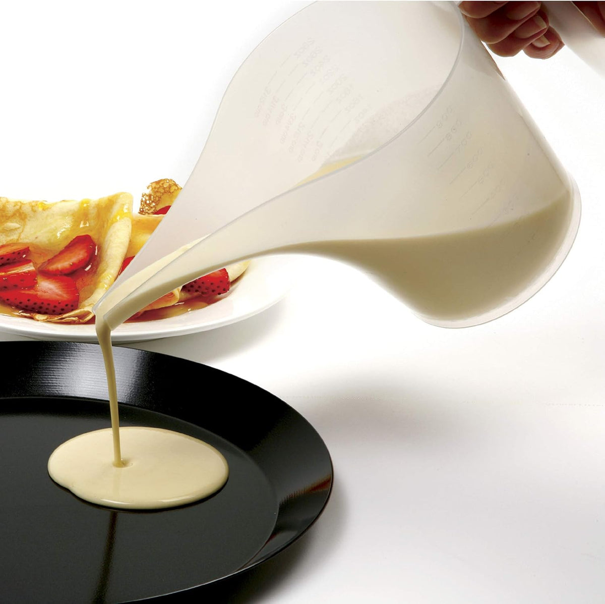 Funnel Pitcher, 3.5-Cup,White - view 3