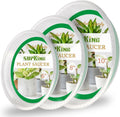 9 Pack Plant Saucers (6inch /8inch /10inch), Heavy Sturdy Plant Trays Pot Tray for Indoor Clear Plastic Flower Pot Saucers Thicker Plant Water Drip Trays for pots- Clear