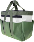 Garden Tool Bag with Pockets Canvas Heavy-duty Large Garden Plant Tool Organizer Bag Carrier Gardening Storage Tote