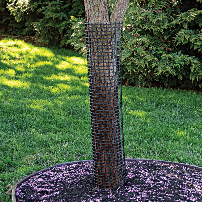 Rigid Mesh Tree Guards 6"" Diameter Bundle of 5 24"" Length - view 2