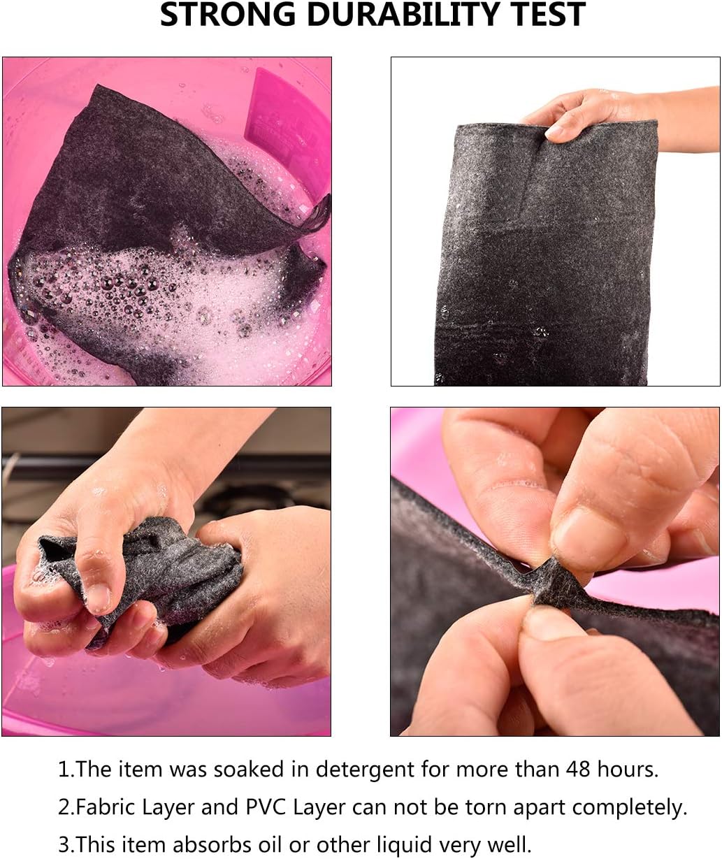 Under The Sink Mat for Cabinet,Drawer,Kitchen Tray Drip,Cabinet Liner,Absorbent Fabric Layer,Anti-Slip Waterproof Layer,Reusable,Washable - view 2