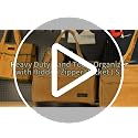 Canvas Tool Organizer, Heavy Duty 16oz Waxed Canvas Garden Hand Tools Bag - with Hidden Zipper Pocket & Large Storage Capacity, Tool Carrier for Gardening Carpentry Tools | 11.5" x 7" x 7.5" - view 7