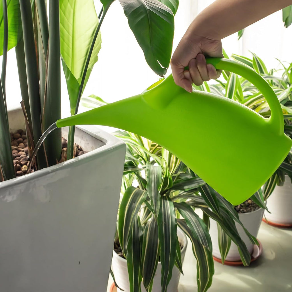 Watering Can for Indoor Plants, Water Can with Shower Head, 1/2 Gallon (Green) - view 4