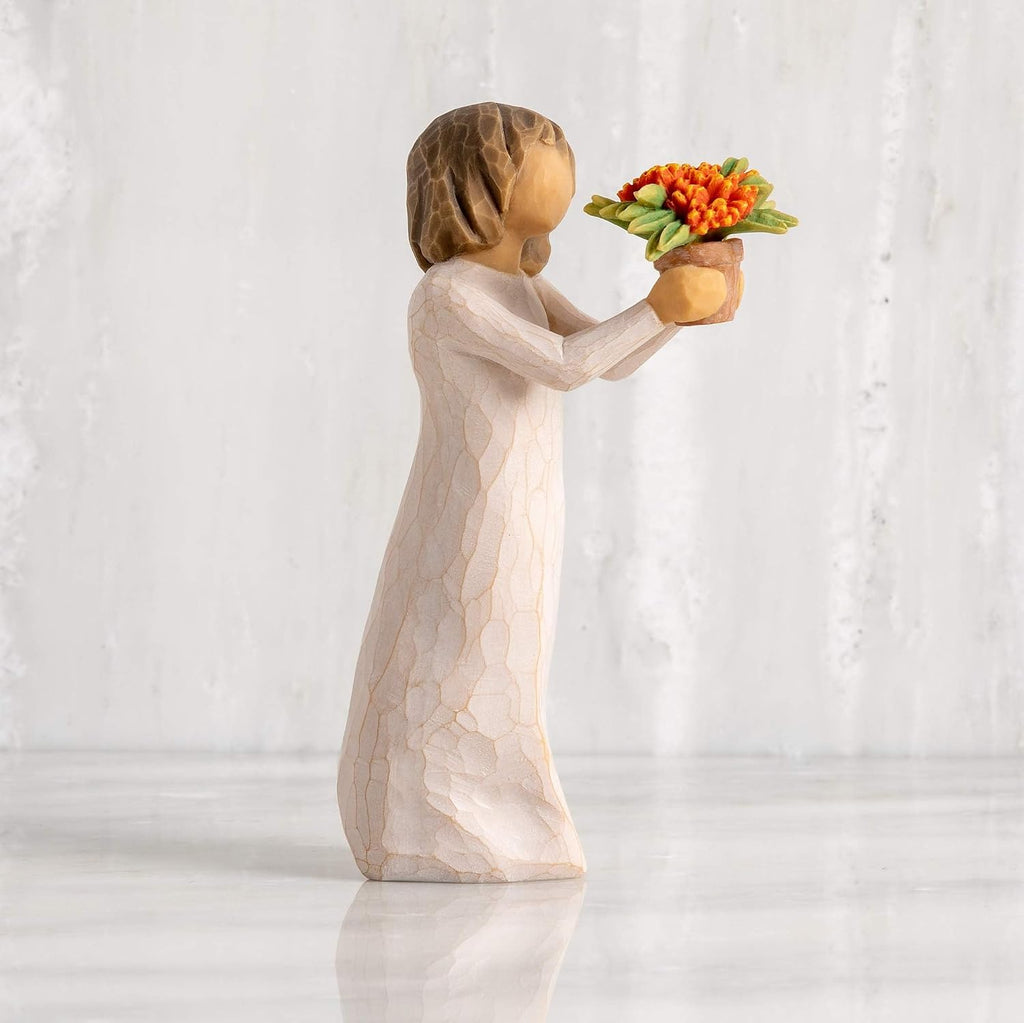 Little Things, Sculpted Hand-Painted Figure | Cast from a Susan Lordi Original Carving, Meaningful Gift Celebrating Nature, Family, Home and Belonging, Fitted Gift Box - view 4