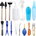 15 Pcs Succulent Plant Tools Set | Mini Garden Planting Watering Tool Kit for Succulent Miniature Gardening Plant Care