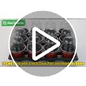 4 Inch 60 Pack Nursery Pots with Humidity Domes & 5 Pack 12 Cell Round Seedling Pot Carrying Trays, Sturdy Seeds Starter Pot Germination Set, Small Planter Nursery Propagation 5 Sets - view 7