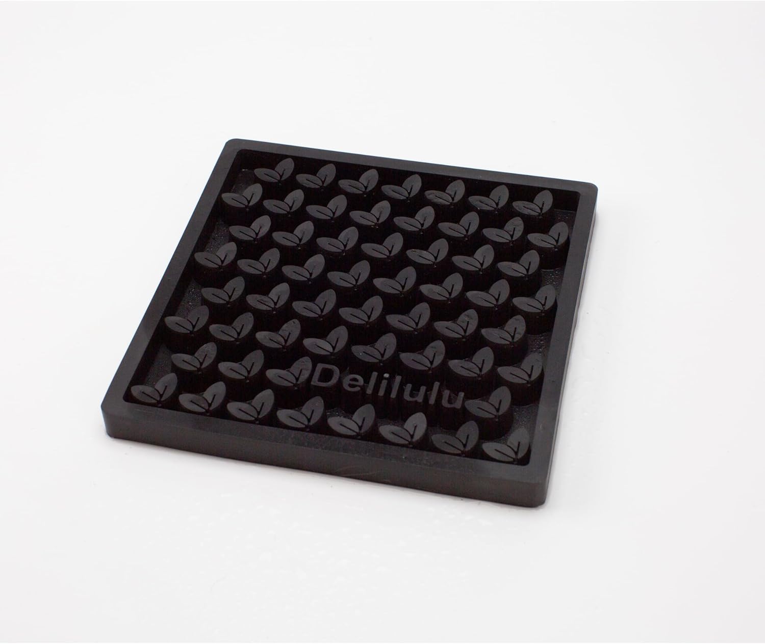 2-in-1 Square Plant Saucer Mat and Tray Non Slip Rubber Water Catcher for 4-6 Inch Pots Prevents Waterlogging(S Size) - view 4