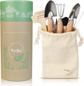 Indoor Garden Tools for Gardening - 12-Piece Small Garden Tools Set - Indoor Gardening Gifts for Women - Mini Hand Tools House Plant Tool