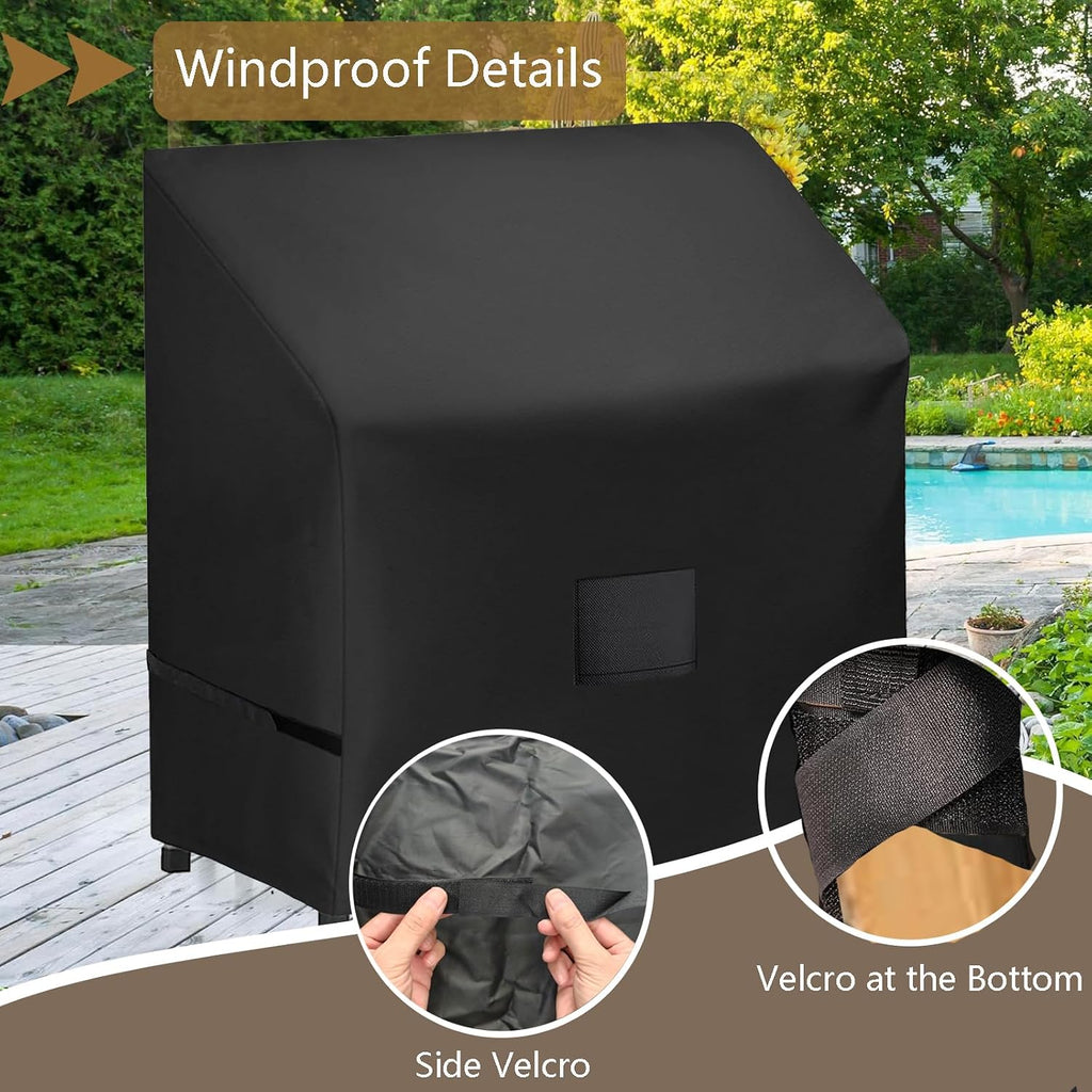 Outdoor Garden Potting Bench Table Cover, 47" x 20" x 47" | Waterproof Windproof Protective Cover for Outdoor Cabinet/Potting Benches for Outside/Garden Table for Planting - view 7