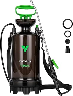 VIVOSUN Pump Sprayer 1.5 Gallon, Leak-Resistant Spray Bottle