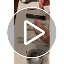 100pcs 7" (18cm) Plastic White Twist Ties - Flat - view 3