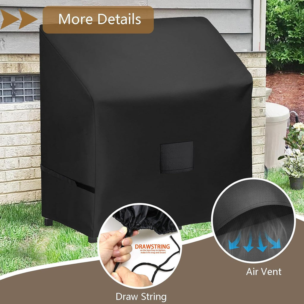 Outdoor Garden Potting Bench Table Cover, 47" x 20" x 47" | Waterproof Windproof Protective Cover for Outdoor Cabinet/Potting Benches for Outside/Garden Table for Planting - view 6