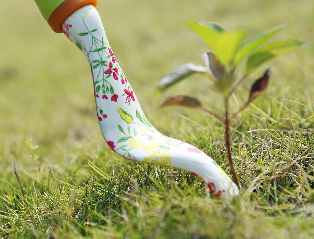 Garden Tool Set,Cute Gardening Gifts for Women,Birthday Gifts for Mom,Heavy Duty Tool Kit with Gloves,Garden Tote,Kneeling Pad,Hand Pruner,Trowel,Hand Rake,Weeder,Fork,Transplanter,Multicolor - view 5