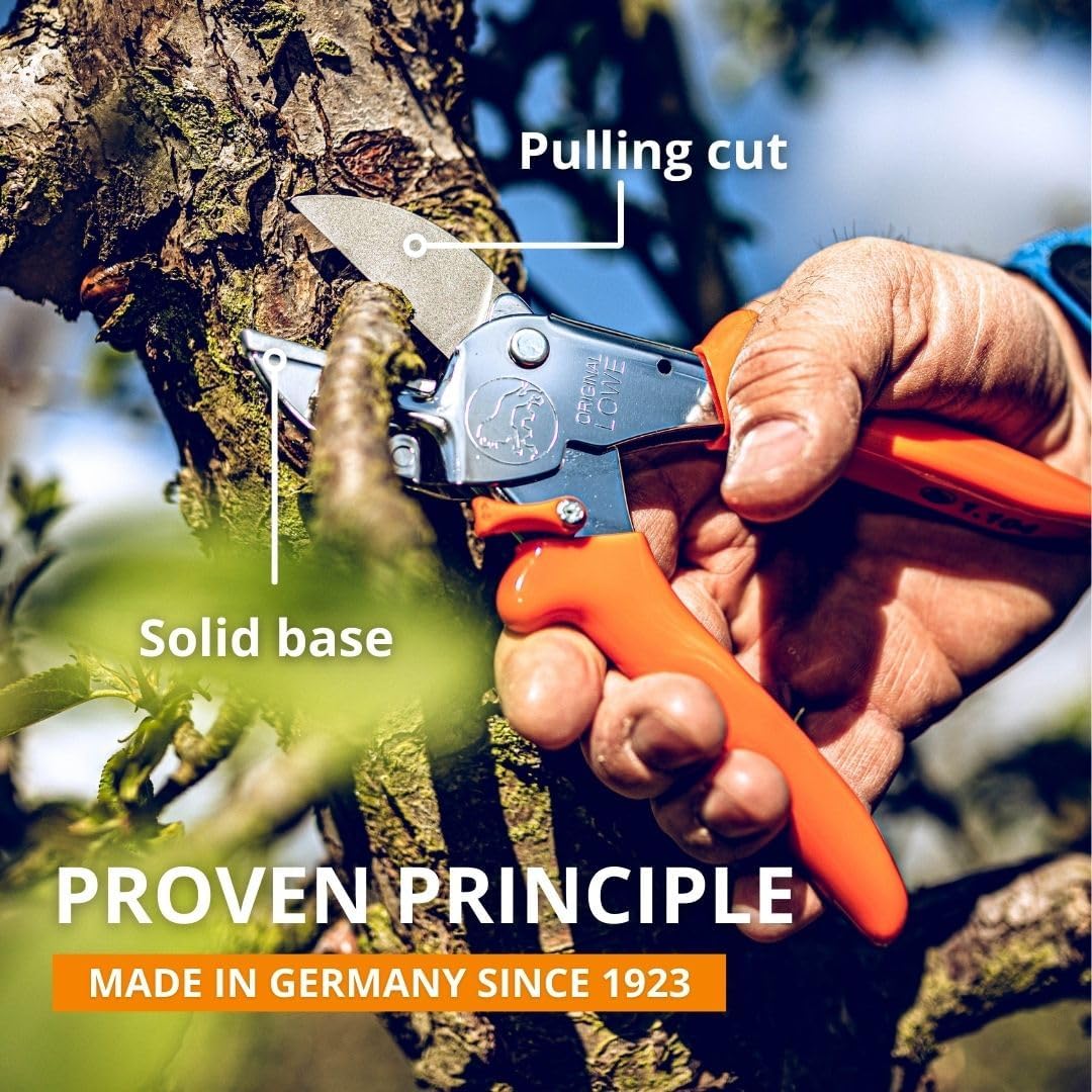Professional Anvil Pruner Garden Tools 1.104 | Robust & Sharp Hedge Trimmer | Use As Pruners, Garden Shears, Heavy Duty Handheld, Pruning Shears for Gardening | Made in Germany - view 4