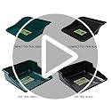 Garden Tidy Tray – Green, 24.5" L x 22" W x 8" H – Sturdy One-Piece Potting Tray, Indoor/Outdoor Gardening, Recycled Plastic, Lightweight, Versatile Use - view 7