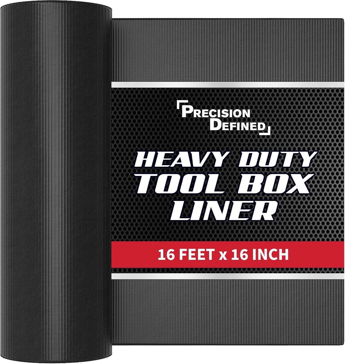 Tool Box Liner 10 ft x 24" Black Non Slip Mat Shelf Liner | Professional Grade Thick Drawer Liner for Cabinets and Toolboxes; Non-slip Mat Protects Shelves, Drawers, and Tool Trays Well - view 8