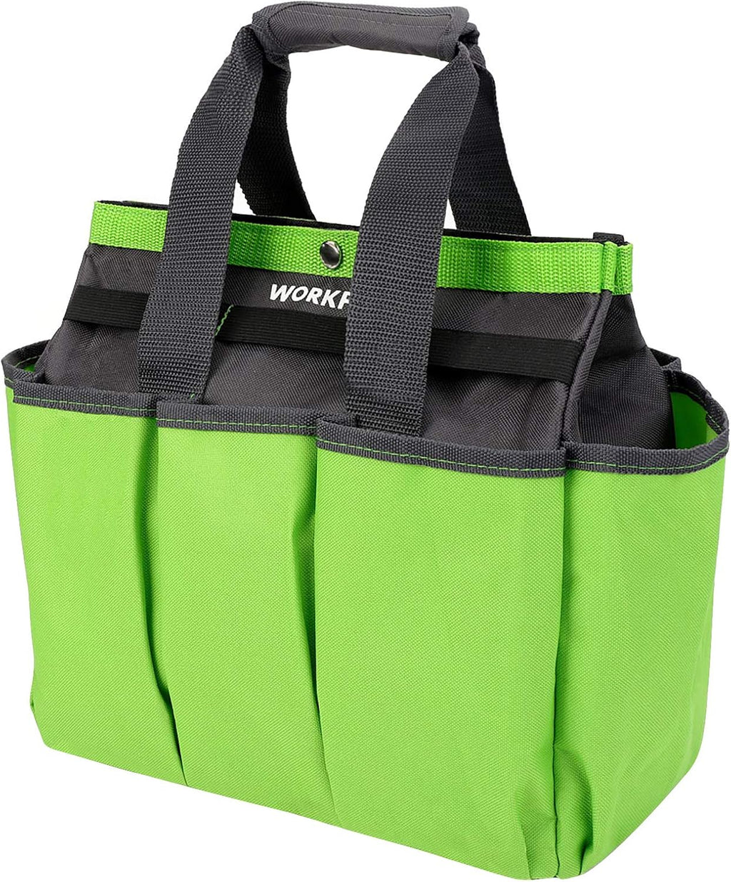 Garden Tool Bag, 8 Pockets Gardening Bag | Heavy Duty Oxford Garden Tote Caddy, Tools NOT Included, 12" x 12" x 6" - view 3