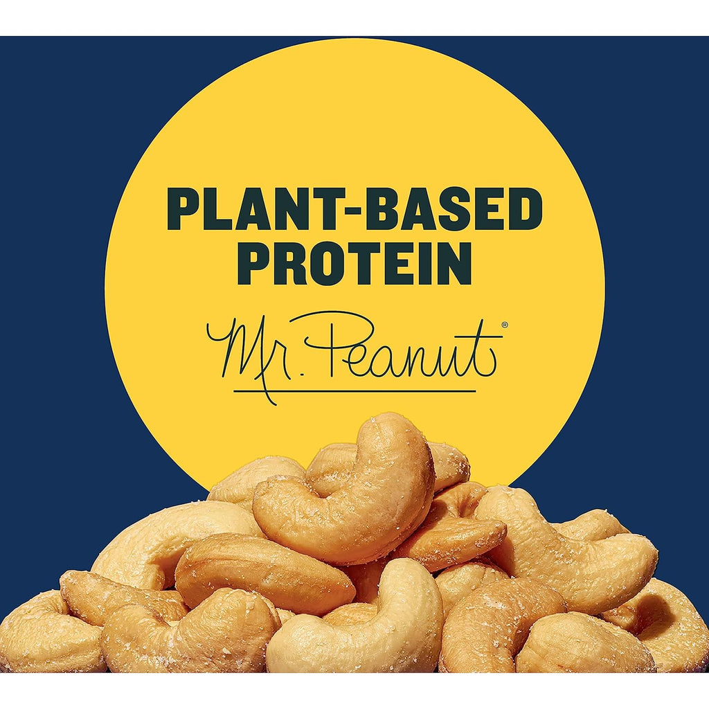 Salted Whole Cashews, Plant Based Protein, 3 Oz (12 Ct) | Roasted Cashews. Snacks for Adults, 12 Snack Packs. Plant Based Protein Snack. Pantry Staples - view 6
