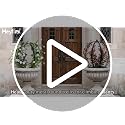 4 PCS Large Metal Round Trellis for Climbing Plants, Heavy Duty Thick Rustproof Obelisk, Garden Sphere Frame for Potted Roses Vines, Outdoor Garden Decor, Easy Assembly (25.2" x 21.3") - view 7