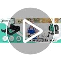 Weed Eater Hanger Garage Organizer Trimmer Rack, Weedeater Rack Wall Mount for Grass Trimmer, Garden Power Tool Holder Organizer for Grass Trimmer Hedge Trimmer (Black-1Pcs) - view 7