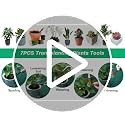 Plant Repotting Mat 43.3" x 29.5", Garden Potting Mat for Indoor - view 7