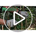 3 Feet Natural U-Hoops Bamboo, Garden Trellis, Bamboo Trellis U-Shape for Plant Support - 3 Pack - view 6