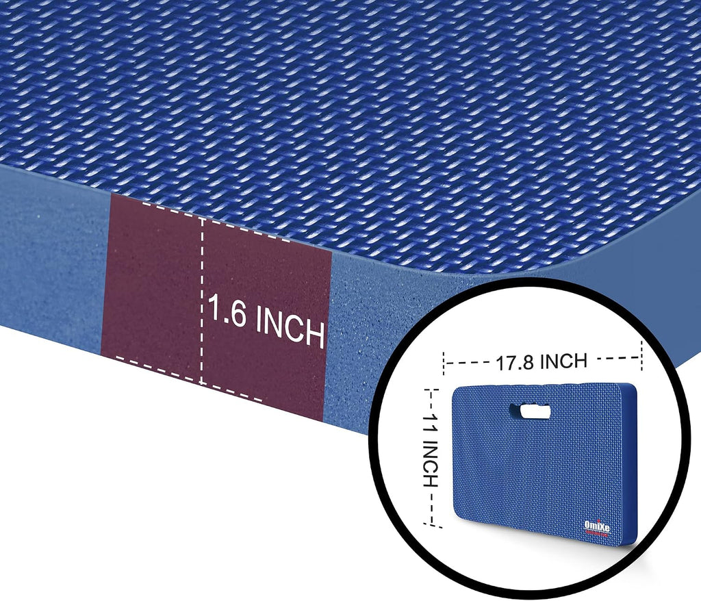 Comfy extra large thick waterproof gardening kneeling pad foam kneeler mat garden knee pad cushion for gardening planting yard work prayer yoga mechanic workout baby bath - view 2