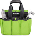 Garden Tool Bag, 8 Pockets Gardening Bag | Heavy Duty Oxford Garden Tote Caddy, Tools NOT Included, 12" x 12" x 6"