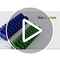 Pliers Organizer Rack with Non-Slip Rubber Base, Extendable Design, Blue and Green, 2 Pack - view 7