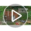 8 Piece Garden Tools Set with Basket, Gardening Gifts for Women Men - view 7