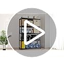 Metal Garage Shelving Unit, Heavy Duty Adjustable Storage Shelves - view 7