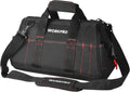 16-inch Close Top Wide Mouth Tool Storage Bag with Water Proof Rubber Base, W081022A, 16"