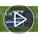 Garden Kneeler and Seat Heavy Duty, 7-Piece Foldable Gardening Bench & Stool Set with 3 Aluminum Tools, 2 Secure Tool Pouches and Double-Layer Tote Bag, Gift for Seniors - view 7