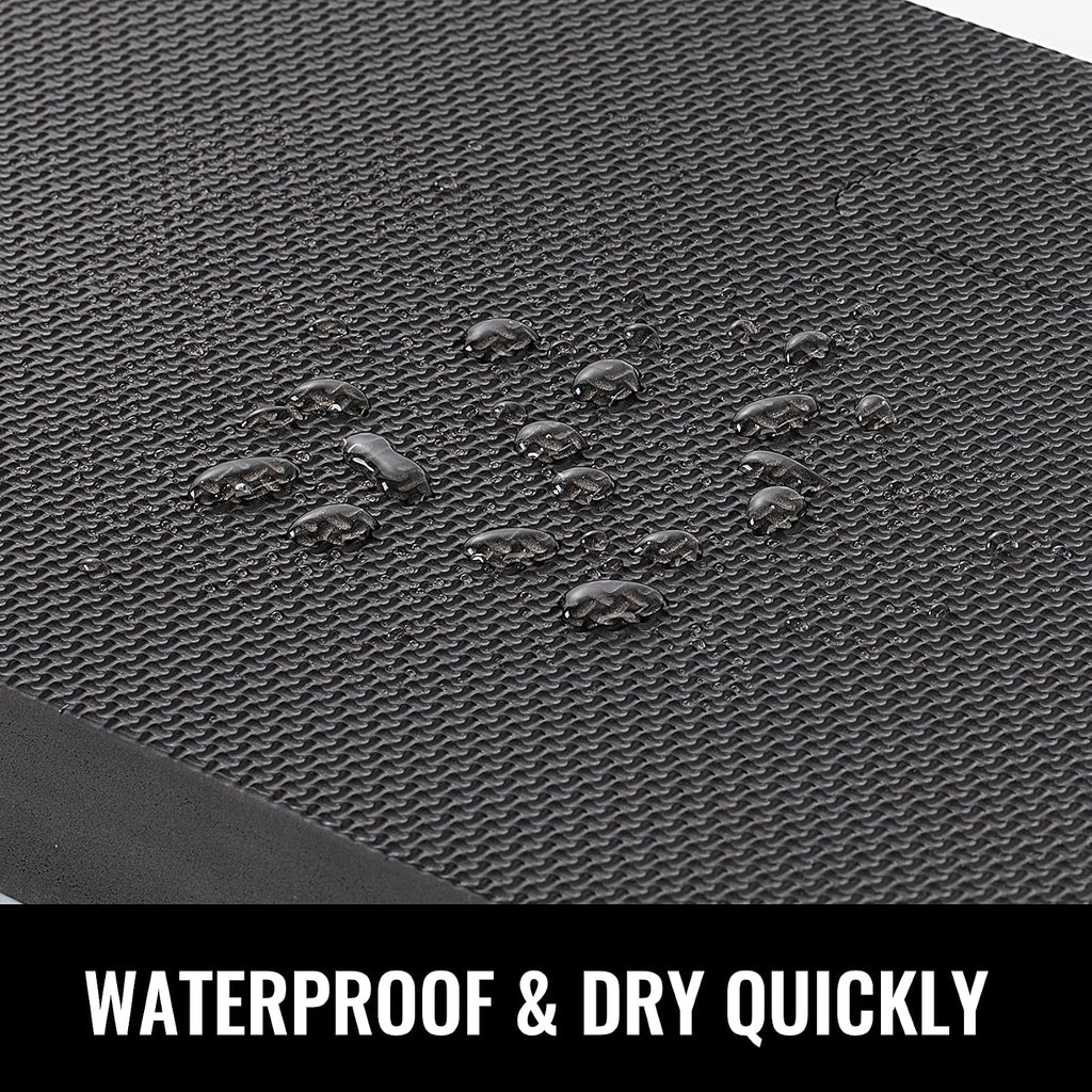 Extra Thick Kneeling Pad for Gardening, Comfortable Knee Pad Cushion, Extra Large Foam Kneeler Mat for Gardening, Baby Bath, Workout, Exercise & Yoga, Mechanic, 17.8 x 11 x 1.5 in, Black - view 4