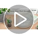 Plastic Plant Saucer, 6 Inch Planter Trays for Indoor Plants, Thicker Plant Water Drip Trays for pots, Planter Saucer for Indoors and Outdoor, Plant Container Accessories - view 7