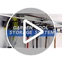 96-Inch Heavy Duty Wall Mount Garden Tool Organizer for Garage - view 7