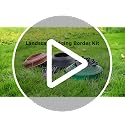 2 in Tall 66FT Landscape Edging Border with 100 Spikes, No Dig Edging Kit - view 7