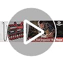 Large Power Tool Organizer Wall Mount with Charging Station, 4 Layer Heavy Duty Metal Cordless Tool Organizer, Tool Storage Rack with 8 Cordless Drill Holder Screwdriver Hammer(Red) - view 7