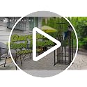 Garden Tool Organizer, Garage Tool Organizer & Garage Organization, Heavy Duty Steel Tool Storage Rack Holds 35 Rakes, Brooms Tools, Broom Holder and Mop Holder, Shed Organizer for Home Organization - view 7