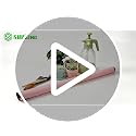 Repotting Mat for Indoor Plant Transplanting 29.5"x 29.5" Pink Garden Mat for Plant Lovers Oxford Fabric Portable Potting Tray for Gardening Mess Control - view 7