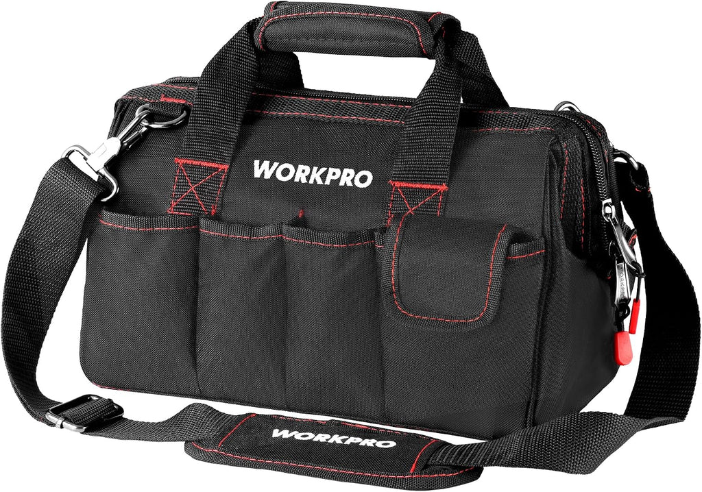 12-inch Close Top Wide Mouth Storage Tool Bag, W081020A
