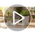 10 Pack 4" Self Watering Small White Plant Pots for Indoor Plants, Clear Inner Cup, Water Level Indicator, Drainage Holes & Wick, for Cuttings, Seedlings, Herb, African Violet, Hoya, Begonia - view 7