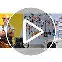 6 Pack Garage Hooks Heavy Duty Storage Organizer Wall Mount Power and Garden Tool Hangers, for Hanging Ladders, Ropes, Hose, Bulk Items - view 7