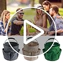 Gardening Storage Tote with Handle and 6 Pockets, Folding Garden Tool Basket, Storage Bag for Outdoor Picnicking, Beachcombing, Bathroom Essentials, Home Shopping, Gray - view 7