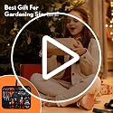 Bonsai Tools Kit 20 Pcs Garden Tools Set for Beginner, Gardening Gift for Women Men, Includes Bonsai Wire Kit, Plant Mat, Pruning Shears, Bonsai Scissors, Succulent Tools in Leather Storage Bag - view 7