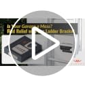 Ladder Hook - Black Heavy Duty Garage Wall Hanger - Utility Tool Storage - view 7