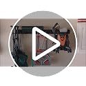 Skateboard Hooks 2-Pack Small Utility Heavy Duty Holder Garage Storage Wall Mount for Stroller Tennis Garden Tool Household Warehouse Shed - view 6